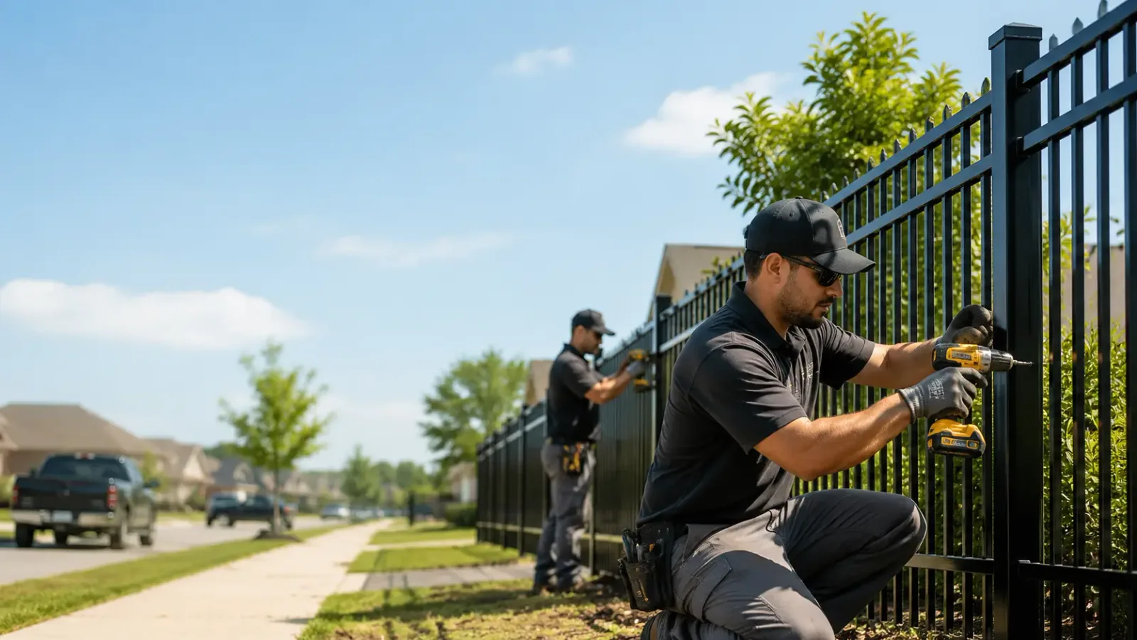 Metal Fence Installation in Stillmore, GA